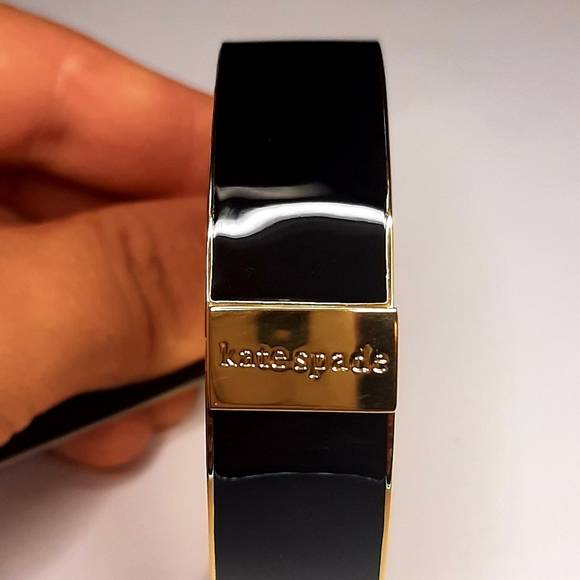 NWT Kate Spade Black Bangle - Picture 5 of 5
